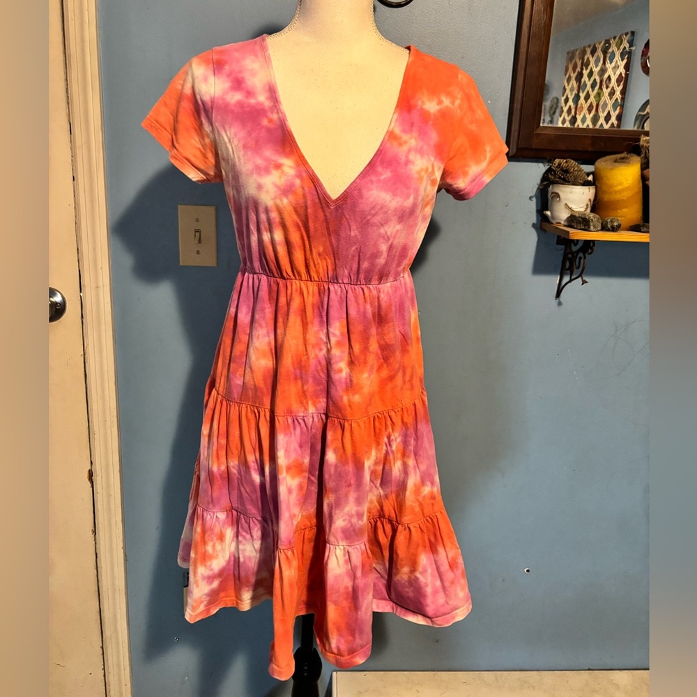 Wild fable, Tie Dye, V-Neck Dress